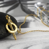 Колие пирон от медицинска стомана - 2 цвята