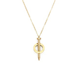 Колие пирон от медицинска стомана - 2 цвята