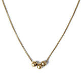 Златисто Колие Топчета Baroque