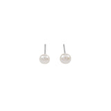 Сребърни обеци White pearl S925 Silver