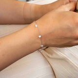 Сребърна Гривна Crystal Whisper S925