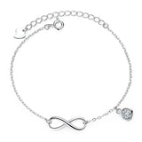 Сребърна Гривна Безкрайност Infinity S925 Silver