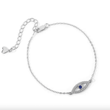 Сребърна гривна Хамса Eye of Hamsa S925 Silver